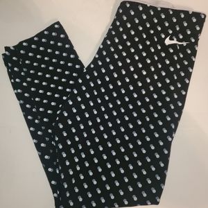 Nike Capri Leggings polka-dot, Size M